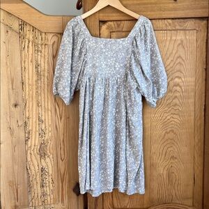 Rylee + Cru | Gray Floral Dress